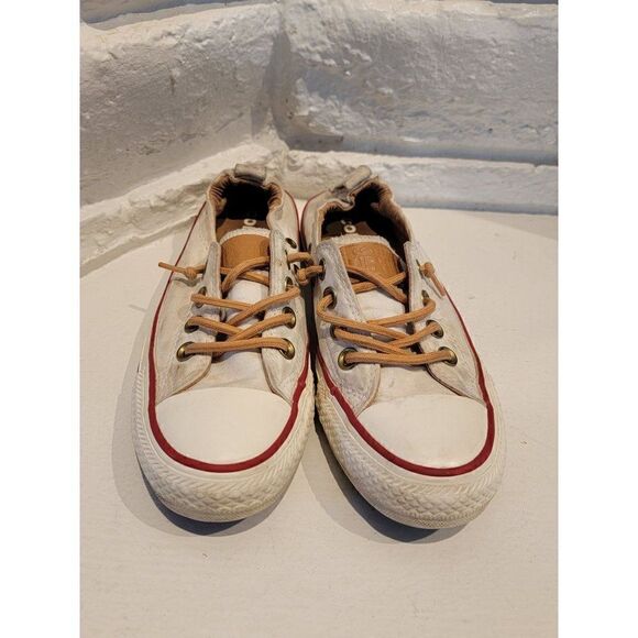 Converse All Star Chuck Taylor Shoreline slip on canvas low top shoes size 5.5 - Picture 1 of 8